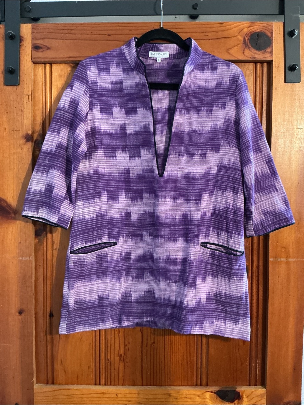 Emerson Fry Purple and Light Lavender tunic